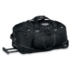 High Sierra 26 Wheeled Duffel with Backpack Straps (Black)