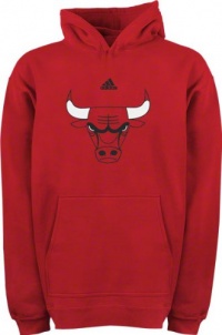 Chicago Bulls adidas Youth Primary Logo Hooded Sweatshirt