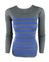 Stella Mccartney Womens Nautical Stripe Wool Rib Top