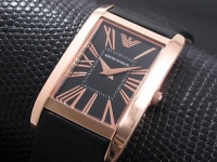 Armani Super Slim Black Dial Women's watch #AR2035