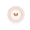 Lenox Butterfly Meadow Orange Sulphur Dessert Plate, Pink