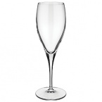 Since 1748, families the world over have turned to Villeroy & Boch for fine European porcelains. Today, this fine company designs a wealth of stemware to complement the Villeroy & Boch style. Torino takes a simple approach, with a gracefully tapering stem. Shown from left to right - Torino goblet , Torino flute , Torino wine glass .