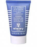 Express Flower Gel Mask. Hydrating, toning and firming mask revitalizes skin in minutes, improving clarity for a brighter, glowing appearance. Suitable for all skin types. Imported from France. 2.15 oz. 