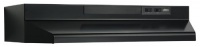 Broan F403023 30-Inch Two-Speed 4-Way Convertible Range Hood, Black