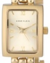 Anne Klein Women's 10-5404CHGB Gold-Tone Dress Watch