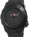 U.S. Polo Assn. Men's US9120 Phantom Black Rubber Strap Analog Watch