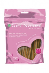 Get Naked Puppy Health Dental Chew Sticks for Puppies and Dogs, Small/6.2-Ounce, 18 sticks/Pack