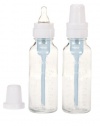 Dr Brown's 8-oz. Natural Flow Standard Glass Baby Bottles 2-pk.