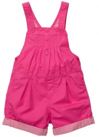 OshKosh B'Gosh Woven Shortall - Pink - 18 Months