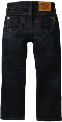 True Religion Boys 8-20 Bobby Bootcut Jean with Pony Express Pocket Detail, Iron Horse, 12