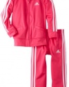 Adidas Girls 2-6x Itg Iconic Tricot Set, Pink, 4TA