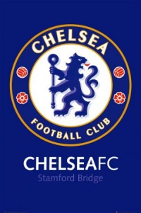 (24x36) Chelsea FC Badge Crest Sports Poster Print