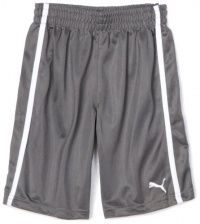 Puma - Kids Boys 2-7 Little Mesh Short, Grey, 7