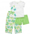 Carters 3−pc. Butterfly Pajama Set