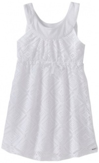 Roxy Kids Girls 2-6X Perfect Wave Dress, Sea Salt, Medium