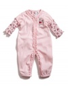 GUESS Kids Girls GUESS Kids Girls coverall, LIGHT PINK (3/6M)