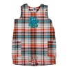 Carter's Boys Everyday Easy 'Squid' Plaid Romper (12 Month)