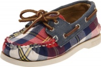 Sperry Top-Sider Kid's A/O Loafer, Navy/Red Plaid, 7.5 M US Toddler