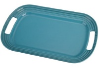 Le Creuset Stoneware 16 Oval Serving Platter, Caribbean