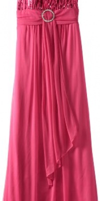 Ruby Rox Kids Girls 7-16 Caviar Maxi Dress, Very Berry, X-Large