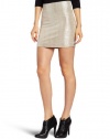 BCBGeneration Women's Pullover Skirt, Silver, Small