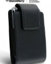 OEM (Original) Vertical Leather Case Pouch with Swivel Belt Clip for TMobile BlackBerry Bold 9700