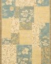 Sierra Mar Jakarta Batik Robins Egg Rug Size: 3'3 x 5'6