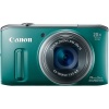 Canon PowerShot SX260 HS 12.1 MP CMOS Digital Camera with 20x Image Stabilized Zoom 25mm Wide-Angle Lens and 1080p Full-HD Video (Green)