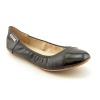 KORS Michael Kors Erin Womens Size 9 Black Textile Flats Shoes