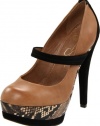 Jessica Simpson Women's Cheetah Platform Pump