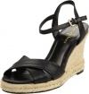 Cole Haan Women's Air Camila 90 Wedge Sandal,Black,8.5 B US