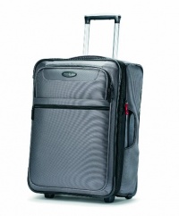 Samsonite Lift Upright 21  Inch Expandable Wheeled Luggage, Charcoal, One Size