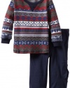 Splendid Littles Baby-Boys Newborn Breckenridge Crew Set, Goal, 6-12