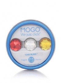 MOGO Design Red-Clear-Gold Team Bling Collection