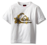 Quiksilver Boys 2-7 Creepy, White, 2T