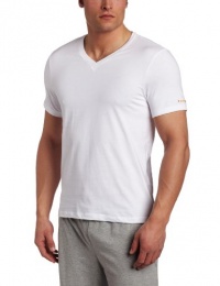 HUGO BOSS Men's Short Sleeve V-Neck Shirt