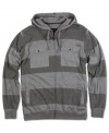 Set yourself apart from the rest with this unique style hoodie by O'Neill with sherpa lining to keep you warm.