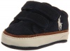 Ralph Lauren Layette Clayton Low EZ Sneaker (Infant/Toddler),Navy,1 M US Infant