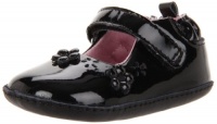 Robeez Mini Shoez Plain Jane Crib Shoe (Infant/Toddler),Black,6-9 Months (3 M US Infant)