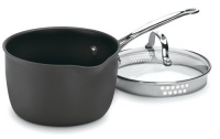 Cuisinart 6193-20P Chef's Classic Nonstick Hard-Anodized 3-Quart Pour Saucepan with Cover