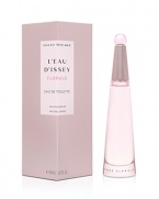 L'Eau d'Issey Florale, a new, elegant and modern fragrance. Composed of mandarin, lily, rose, musk and white wood, this new floral odyssey evokes femininity and delicateness.