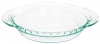 Pyrex Grip-Rite 9 1/2 Inch Pie Plate, Clear