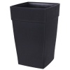 DCN Plastic 3508-36 Harmony Tall Planter, Black