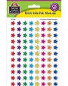 Teacher Created Resources Mini Stickers Valu Pack, Smiley Stars (5141)