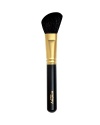 Used to apply blush in a natural application due to ultra-supple natural goat hair brush and its beveled shape.