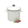 Le Creuset Enamel-on-Steel 6-Quart Covered Stockpot, White