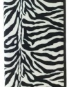 CD/DVD Wallet - Faux Zebra Fur Case Holds 48