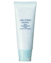 Shiseido Pureness Deep Cleansing Foam. An ultra-fresh foam, with purifying granules, that effectively lifts away the pore-clogging impurities, makeup, and oil that can lead to imperfections. Feels gentle and cool as it works. Recommended for oily and blemish-prone skin. Use daily morning and evening.