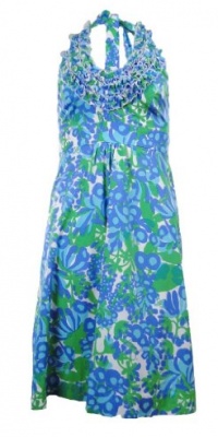 Lilly Pulitzer Bee in Your Bonnet Lillian Halter Dress (14) [Apparel] [Apparel]