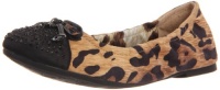 Sam Edelman Girls Beatrix Ballet Flat (Little Kid/Big Kid),Leopard,5 M US Big Kid